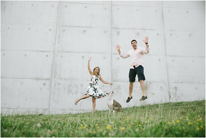 Liberty State Park Engagement Photo Session by Off BEET Productions Summer Jersey City Engagement Photos