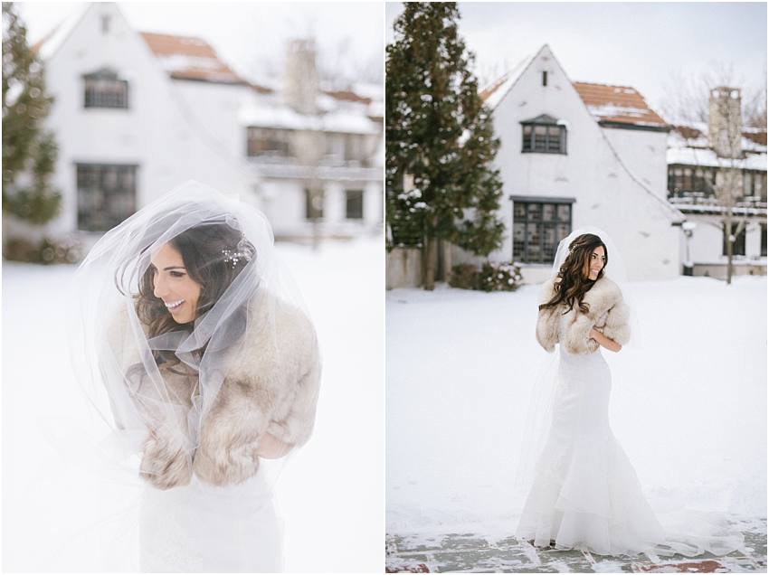 New Jersey Engagement Session Pleasantdale Chateau Winter Wedding
