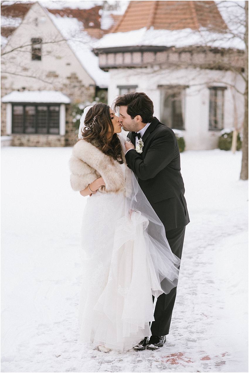 New Jersey Engagement Session Winter Wedding at the Pleasantdale Chateau