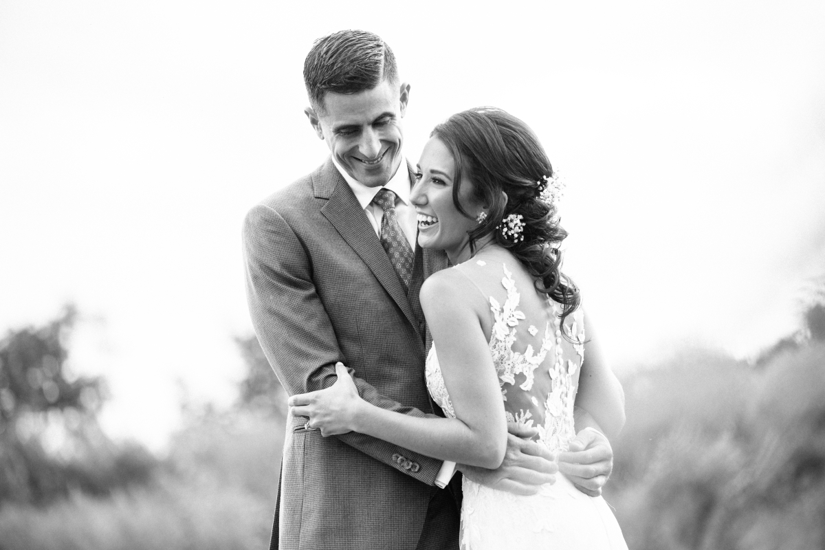laughter happy candid bride and groom black and white Azul by Liancarlo Bear Brook Valley Wedding