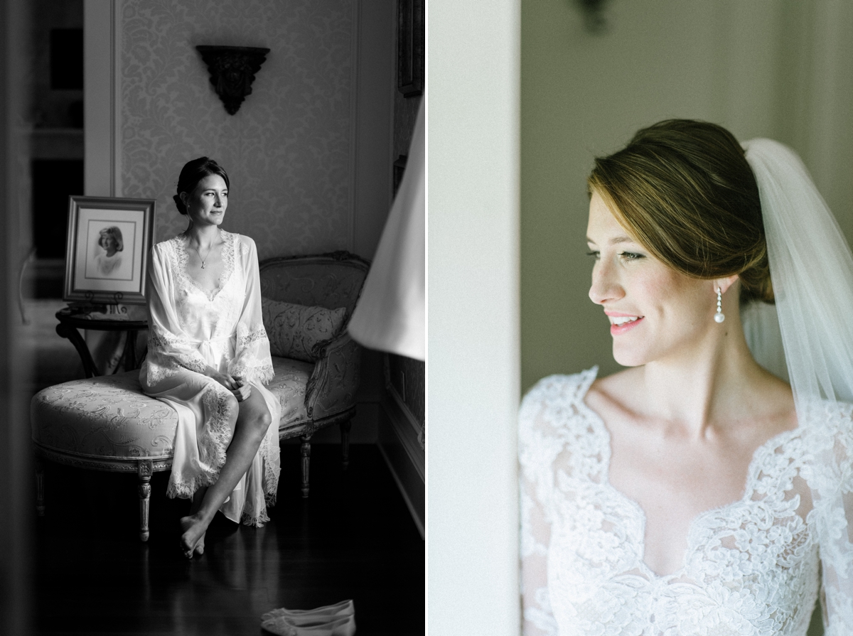 Beautiful Bride on her wedding Day at The Ashford Estate