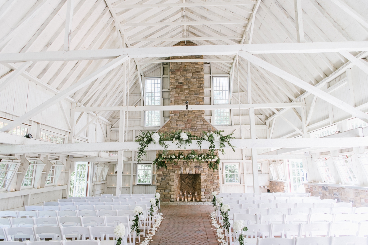 Ceremony Decorated at the Ashford estate