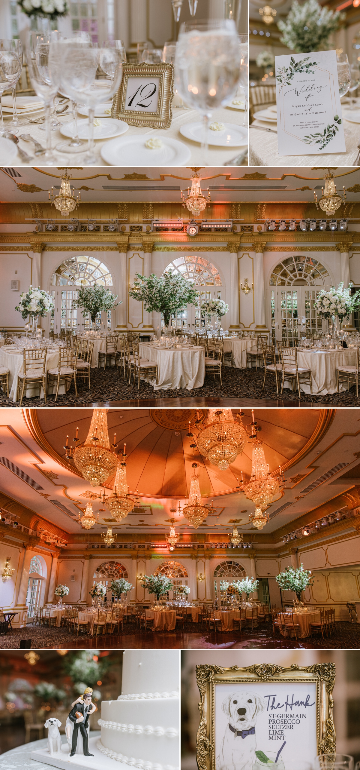 Ballroom at the Crystal Plaza in New Jersey 