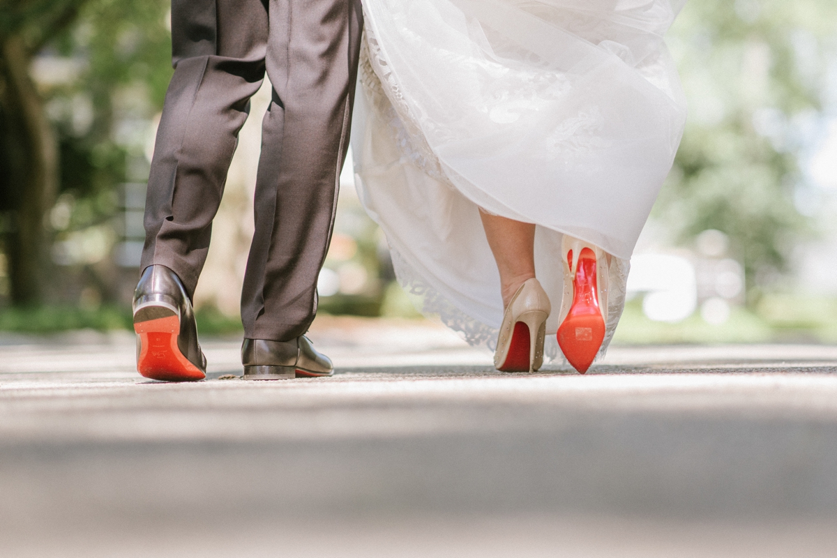 Weddings-of-distinction-Ashford-Estate-summer-wedding-loubiton-shoes