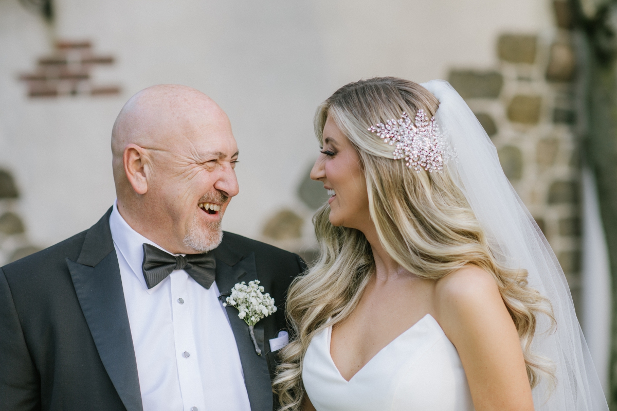Pleasantdale-Chateau-wedding-photos-Bride-with-Father