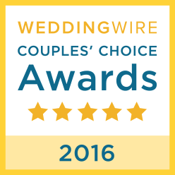 2016 Wedding Wire Couples Choice Award Winner