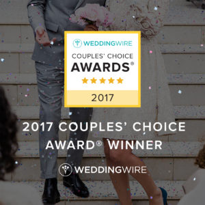 Wedding Wire 2017 Couples Choice Award
