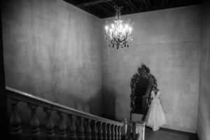 Plaza Hotel Wedding NYC Luxury Royal Wedding Bridal Prep Black and White Wedding Dress Staircase Dramatic