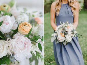 The Garrison NY Wedding Upstate NY NJ Rustic Details bouquet bridesmaid flowers floral