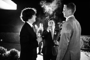 The Garrison NY Wedding Upstate NY NJ Rustic details dancing candid black and white fun funny cigars