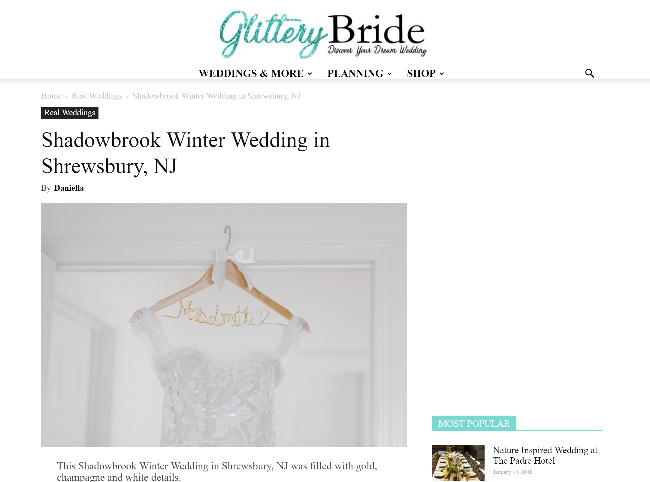 shadowbrook at shrewsbury blog post glittery bride nj wedding photographer feature