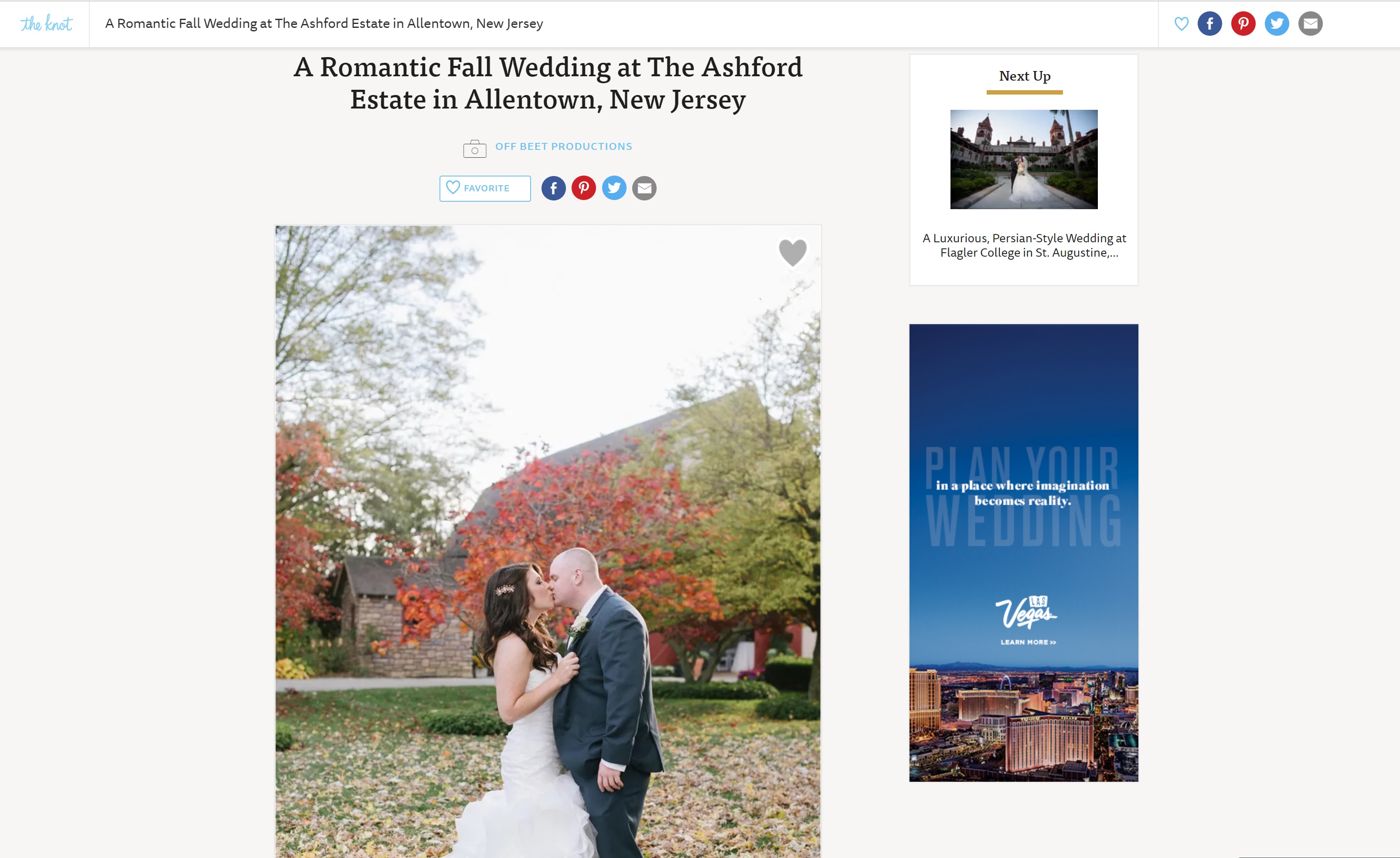 feature the knot blog off beet productions romantic fall wedding ashford estate allentown nj