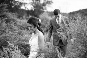 black and white candid fine art bride and groom Azul by Liancarlo Bear Brook Valley Wedding