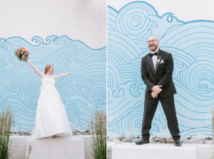 Fun and Playful Asbury Park Wedding at the Berkeley Oceanfront Hotel Happy Coupe