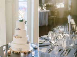 A perfect summer wedding at the Ryland Inn cake