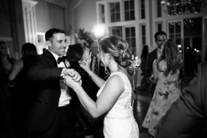 A perfect summer wedding at the Ryland Inn reception dance floor