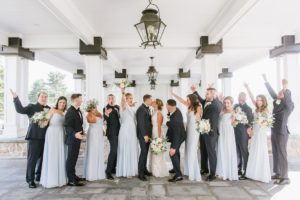 A perfect summer wedding at the Ryland Inn bridal party