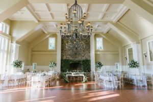 A perfect summer wedding at the Ryland Inn reception room