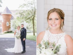 A perfect summer wedding at the Ryland Inn bride and groom