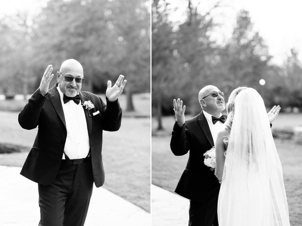 Pleasantdale-Chateau-wedding-photos-Bride-and-Father-Moment