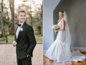 Pleasantdale-Chateau-Bride-and-Groom-Ready-for-their-First-Look