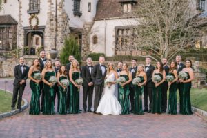 Pleasantdale-Chateau-wedding-photos-full-entourage