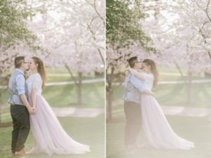 Spring-lake-engagement-photos-cherry-blossoms